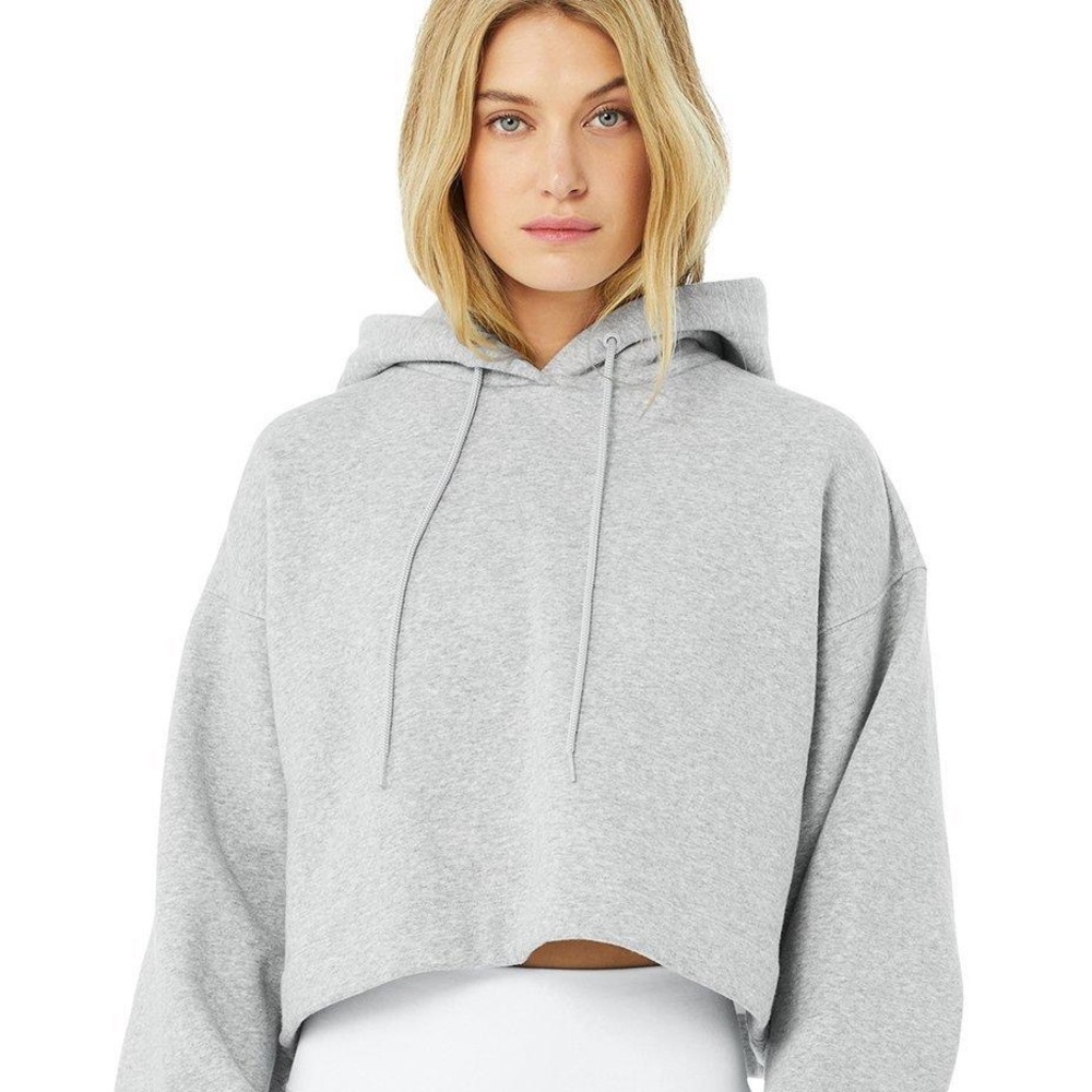 Alo Yoga Grey Bae Hoodie Gently Used